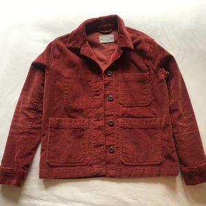 Everlane Corduroy Chore Jacket in Brick